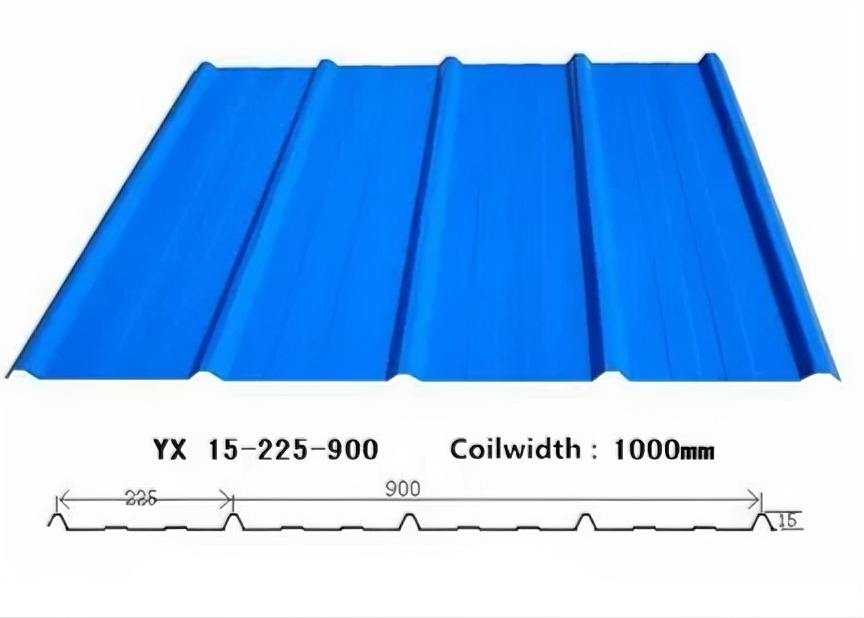 YX15-225-900 roof sheet